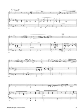 Spotlights On The Bass Clarinet - Jan Hadermann - Partition